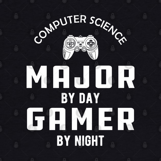 Computer science major by day gamer by night by KC Happy Shop